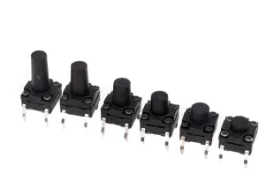 Nút Nhấn Nhả 6x6x12mm DIP Chống Thấm Nước